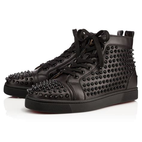 louis vuitton spike shoes men